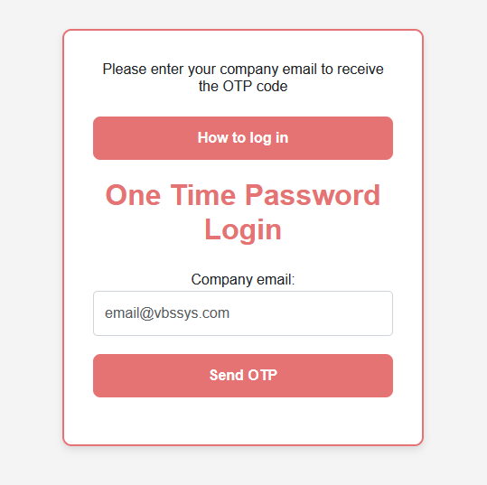 Login Page